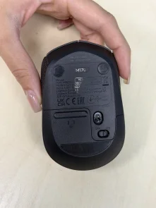 Комплект клавіатура+миша Logitech MK235 Wireless Us/Ukr Black (920-007931)