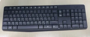Комплект клавіатура+миша Logitech MK235 Wireless Us/Ukr Black (920-007931)