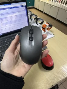 Миша A4tech FB26CS Air2 Silent BT/WRL Smoky Grey (FB26CS Air2 Smoky Grey)