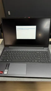 Ноутбук Lenovo IdeaPad Slim 3 15AMN8 82XQ00S1RA Arctic Grey - 15.6" IPS 60 Гц / AMD Ryzen 5 / 7520U / DDR5 16 ГБ / PCI-E SSD 512 ГБ / Radeon Graphics