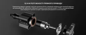 База для керма MOZA R12 V2 (RS081_Moza)
