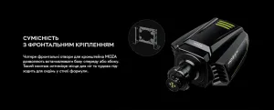 База для керма MOZA R21 V2 (RS085_Moza)