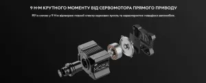 База для керма MOZA R9 V3 (RS080_Moza)