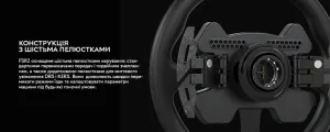 Кермо з'ємне MOZA Racing RS V2 Steering for PC (RS25_Moza)